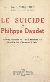 Le suicide de Philippe Daudet