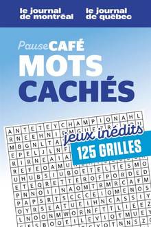 Pause café - Mots cachés - Vol. 2 - Nº 2 : Jeux inédits - 125 grilles