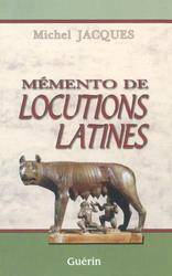 Mémento de locutions latines