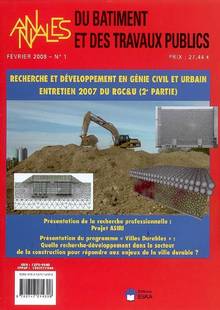 Annales du bâtiment et des travaux publics, no.1