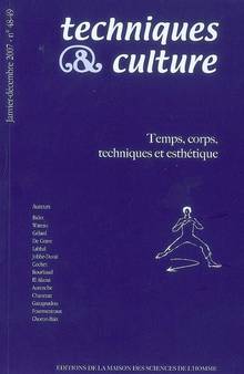 Techniques et culture, no.48-49, janvier-décembre 2007 :Temps, co