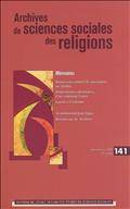 Archives de sciences sociales des religions, no.141, janvier-mars