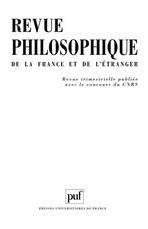 Revue philosophique, no.2 : Le temps dans l'Antiquité