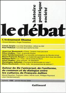 Débat, no.153, mars 2009