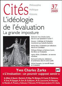 Cité, no.37, 2009 : L'idéologie de l'évaluation