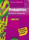 Probabilités : estimation statistique, 3e ed.