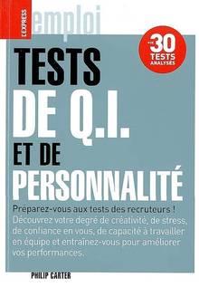 Tests de Q.I. et de personnalité