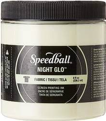 Encre sérigraphie textile Speedball #47523 237ml Original Night Glo (phosphorescent)