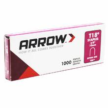 Agrafes Arrow T-30 3/8',10mm (Boîte de 1000)      