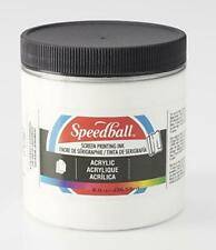 Encre sérigraphie Speedball #4620 237ml Blanc