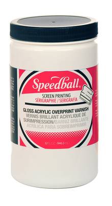 Vernis acrylique brillant pour sérigraphie Speedball 946ml #46420 