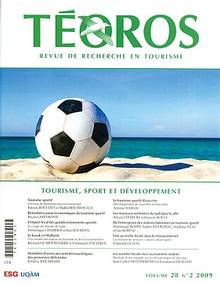 Téoros : Vol. 28 : No 2 : Tourisme, sport et développement