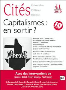 Cités, no41, 2010 : Capitalismes, en sortir?