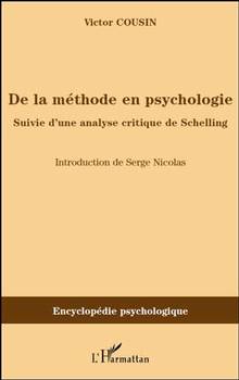 De la méthode en psychologie ; suivi d'une analyse critique de Sc
