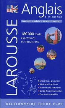 Dictionnaire poche plus français-anglais, anglais-français, Larou