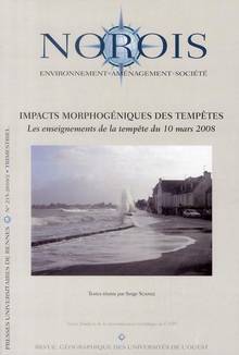 Norois, no.215 : Impacts morphogéniques des tempêtes : L'enseigne