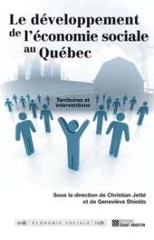 Développement de l'économie sociale au Québec : Territoires et in