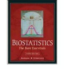 Biostatistics : The Bare Essentials