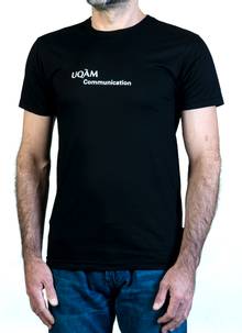 T-Shirt H. XS Communication Noir 