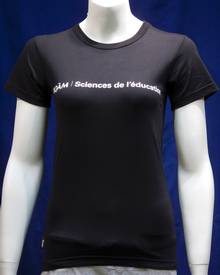 T-Shirt F. XL Éducation Noir Blank