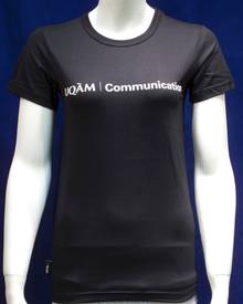 T-Shirt F. XS Communication Noir Blank