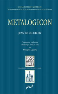 Metalogicon. Jean de Salisbury