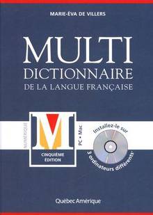 Multidictionnaire de la langue française numérique
