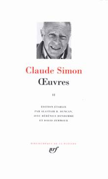 Oeuvres, vol. 2 : Claude Simon