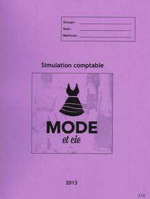 Simulation comptable Mode et  cie 2014 ÉPUISÉ