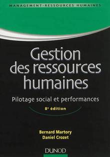 Gestion des ressources humaines : Pilotage social et performances