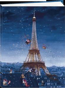 Carnet tour Eiffel 17x22cm 96p lignés                   JKI31