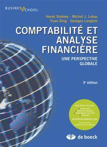 Comptabilité et analyse financière : Une perspective globale : 3e
