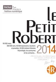 Petit Robert 2014