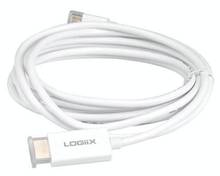Câble LOGiiX - Mini DisplayPort (Thunderbolt 1 | 2) (M) vers HDMI (F) - Avec Audio - 9 pieds - Blanc