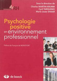 Psychologie positive en environnement professionnel