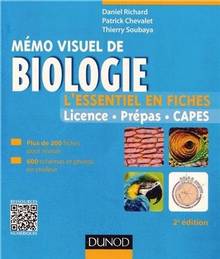 Mémo visuel de biologie, 2e édition