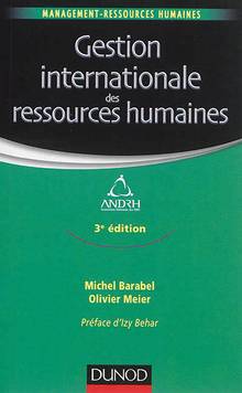 Gestion internationale des ressources humaines : 3e édition
