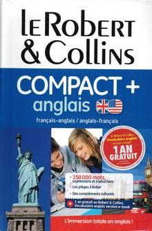 Robert & Collins compact+ anglais : français-anglais / anglais-fr