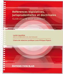 Références législatives, jurisprudentielles et doctrinales : Guid
