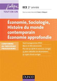 Économie, Sociologie, Histoire du monde contemporain. Économie ap