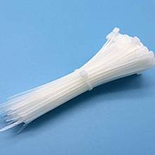 Attaches de plastique tie wrap 4'  (Paquet de 100)
