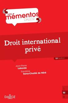Droit international privé : 18e édition