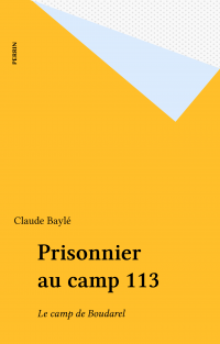 Prisonnier au camp 113