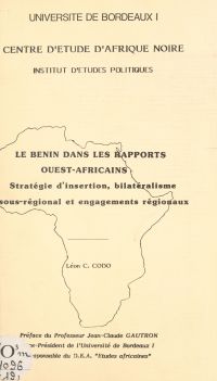 Le Bénin dans les rapports ouest-africains