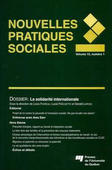 Nouvelles pratiques sociales : Vol. 15 : No 1 : La solidarité int