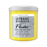 Flashe Emulsion vinylique Lefranc Bourgeois 125ml Jaune citron PY4