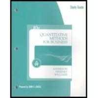 Quantitative Methods for Business : Study Guide : 10e édition