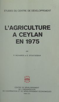 L'agriculture à Ceylan en 1975