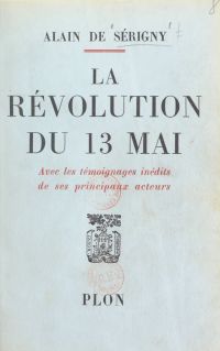 La révolution du 13 mai