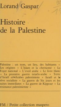 Histoire de la Palestine